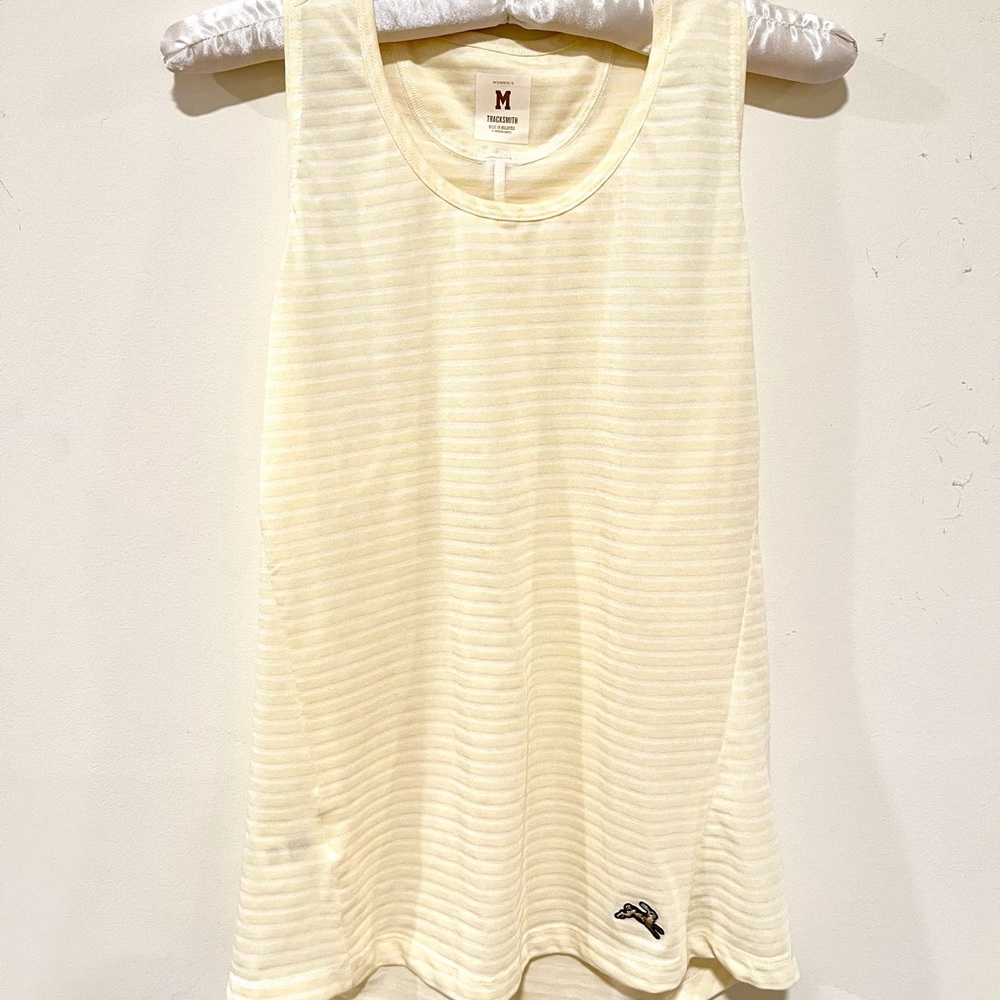 Tracksmith Horizon Tank Top size M, NWOT